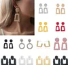 Grote vintage oorbellen studs oorbellen voor vrouwen kleur gouden geometrische verklaring oorbellen metalen earing hangende trend sieraden