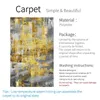 Modern Gold Gray Abstract Carpet Living Room Nordic Style Coffee Rug Floor Rug Mat Table Kitchen Mat Bedside Hallway Bedroom295p