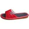 Womens Summer Home Soft Sheep Sheepskin äkta läderpar inomhusskor Solid Color Antiskip Mens Slippers Y2 35