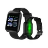 ID116 Plus Smart Polsbandjes Armband Sports Fitness Horloge Met Running Tracker Hartslag Stappenteller Bloeddruk Polsband