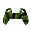 Camouflage Case Cover for PS5 Controller Sweatproof Dirtrop Camo Silikonowy Rękawiczka rękawa do PlayStation 5 Gamepad Wysokiej jakości szybki statek