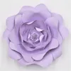 Ghirlande di fiori decorativi 2022 Assemblato 7 Carta gigante 5 Foglie 6 Farfalle Fondali di nozze Baby Nursery Shower Bridal Deco Mix