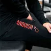 Jogger Streetwear Fall Fashion Herrkläder Bomull Arbetskläder Casual Byxor Fitness Workout Sweatpants Foot Pants G0104