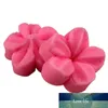 2 PCS 3D Folha de Flores Folha de Silicone Festa de Casamento Silicone Bolo Molde de Cozimento Fronteira Ferramenta De Decoração Sugarcraft Fondant Bolo Molde