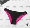 Stripes Print Bikinis Hipster Top Quality Padded Women's Designer Swimsuits Charming Bandage Luxury Swimwear290g