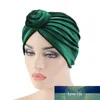 Donut Turban Caps för kvinnor Muslim Hijab Headscarf Hat Kvinna Headband Turbans Muslim Cap Chemotherapy Cap