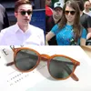 유니섹스 레트로 선글라스 브랜드 Oculos De Sol 타원형 라운드 O malley Sun Glasses OV5183 선글라스 프레임 안경 O'malley 선글라스 J1211