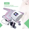 3 I 1 Tryck Lymfatisk Drainage Beauty Machine Profesional 24 Airbags Air Pressure Infrared Detox Full Body Massager With Eye Massage Relax