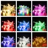 10M 20m 30m Fairy String Lights Led Strings Effen Knipperende Kleuren LED-lampketens Party Wedding Festival Decoratie LED Rave Toys E121607