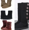 Classic fashion cardi boots Women's snow boots U5819 knitted wool yarn high low indoor outdoor Cashmere warm boots