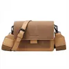 Designer- Small bag women new Korean version of small square bag wide shoulder strap fashion Joker shoulder Messenger