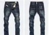 Nouveau Designer Mens Jeans Skinny Pantalon Casual Jeans De Luxe Hommes Mode Distressed Ripped Slim Moto Moto Biker Denim Hip Hop PantsNew Des