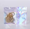 Aluminum Foil Pouch Bag Plastic Bags Package 20x30cm Laser Packaging Bag Front Clear Mylar Drysaltery Scented Tea Packing