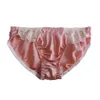 Yavorrs 6pcs% 100 İpek Kadın Bikinis Panties Dantel İç Çamaşırı Boyutu S M L XL1649