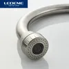 LEDEME Kitchen Faucets Mixer Tap With Ceramic Crane Stainless Steel Kitchen Sink Tap Water Mixers Cold And Hot Water L74205 T200424