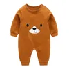 clothes born girls boys romper cotton jumpsuits Autumn Unisex Infant baby Clothing LJ201223