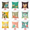 45x45cm oeufs housse de coussin de pâques décorations de pâques heureuses pour la maison canapé décor pâques fête taie d'oreiller fournitures