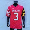 Maryland Terrapins Football Jersey NCAA College Anthony McFarland Jr. Keandre Jones Tyrrell Pigrome Moore Davis Heyward-Bey Boone