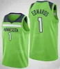 좋은 품질 Lamelo Ball Jersey 2 Edwards 1 제임스 Wiseman 33 블루 화이트 퍼플 노란 농구 ​​남자 청소년 아가씨 스포츠 팬 순수한 면화 통기성