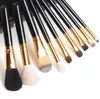 M 9 Pcs Makeup Brushes Set Kit Travel Beauty Professional Wood Handle Foundation Lips Cosmetics Makeup Brush with Holder Cup C7681620