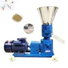 220v Full Automatic Biomass Wood Sawdust Coconut Shell Poultry Feed Wood Pellet Making Machine/Flat Die Granule Mill