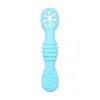 Silicone Teether Spoon Baby Learning Feeding Scoop Training Utensils Spoons Newborn Tableware Infant 20220226 Q2