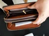 Low whole 2021 Whole classic standard wallet men women long purse money bag double zipper pouch coin pocket note compartme325Z