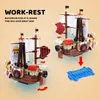 One Pieces Bateaux Mille bateaux pirates ensoleillés Luffy Blocs Modèle Techinc Idea Chiffres Blocs de construction Enfants Jouets Cadeaux LJ200928