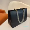 Kvinna designer vintage tote läder kedja handväska stor storlek svart handväskor lyx axelväska mode kvinnliga kors kroppsväskor wallte