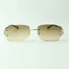 Direktverkauf Designer-Sonnenbrillen, Metallpfotendraht, Bügel, Brillengröße 18–140 mm