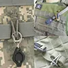 2pc/lot Bag Tactical Bushcraft Carabiner Itw Elastic Rope Web Buckle Winder Camp Hike Gear Molle Backpack Accessory Outd qylhgl