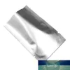 8*12cm Matte Vacuum Aluminium Foil Open Top Pouch 100Pcs/ Lot Silver Mylar Heat Seal Food Beans Cooky Candy Packaging Bag