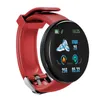 D18 Smart Bractelet Fitness Tracker Smart Watch Watch Reving Brintband IP65 Водонепроницаемая частота сердца с розничной коробкой для телефона Android iOS