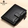 MANBANG Classic Style Véritable portefeuille en cuir court Male Purse Solder Portefeuille Men de haute qualité Gift 1992940287