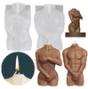 Craft Tools Human body silicone mold DIY simulation portrait shy woman holding hands male gypsum candle molds 9343