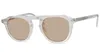 Koreaanse Mode Grote Frame Zonnebril Shades Merk Grijs Bruin Lens Zonnebril Geel Bee Brillen Mannen Vrouwen Plank Retro Brillen w277Y