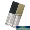 5 ml vierkante plastic duidelijke vloeistof lippenstift verpakking fles leeg wit / goud / zwart dop lip glans matte buizen cosmetische containers