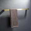 Gold de aço inoxidável de ouro escovado Montagem de mão montada para toalhas de papel higiênico papel de toupeiro gancho de toalha Kit de acessórios para banheiro T200425