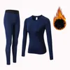 Fanceey O Neck Shirt Base Women Thermal Underwear Long Johns for Women Thermal Clothing Second Skin Winter Female Thermal Suit 201027