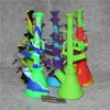 AK-47 Cool Design Siliconen Hookah Bongs Droog Kruid Waterleidingen Stash Wax DAB Olierecht Onbreekbare Bong Bubbler Pipe