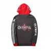 OLYMPIA Mens zipper Hoodies Mode Casual gymnases masculins fitness Bodybuilding coton Sweat sportswear Marque top coat 201114