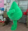 Cadılar Bayramı Yeşil Su Damla Maskot Kostüm En Kalite Karikatür Karakter Kıyafetleri Yetişkinler Boyut Noel Açık Tema Partisi Yetişkinler Kıyafet Takım