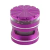 4 Layers Herb Grinder smoking accessories Crusher Tobacco Aluminum alloy Cigarette Machine Scraper with Gift Box