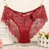 Women Underwear Lace Briefs panties Underwear Bowknot See Through Briefs Panties Sexy Lingerie Women Clothes will and sandy Drop Ship