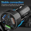 New 7A QC 3.0 3 USB Car Charger Quick Charge 3-Ports FastCharger for CarCharging Adapter forSamsung Huawei Xiaomi iPhone