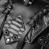 Vintage Steampunk Moto Bag Steam Punk Retro Rock Gothic Biker Bag Shoulder Waist Bags Packs Victorian Women Men Drop Leg Bag 201118