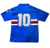 1990 1992 Sampdoria Retro voetbalshirts 90 91 92 UC vintage classic Mancini Vialli Cerezo Attilio Lombardo jersey voetbalshirt