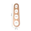 Stainless Steel 4-Hole Spaghetti Ruler Italy Noodle Measurer Kitchen Utensils