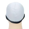 12 Colors Invisible Polyester Hair Caps Elastic Men Wig Wide Brim Round Hat Base Solid Color Wig Cap Nightcap