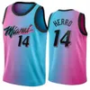 Miamis Heats basketbalshirt 7 13 55 Jimmy Butler Dwayne Dwyane Wade Tyler Herro 2021 2022 Nieuw 22 3 14 Kyle Lowry Bam Adebayo Duncan Robinson